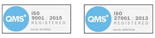 ISO Registered 2013 and 2015